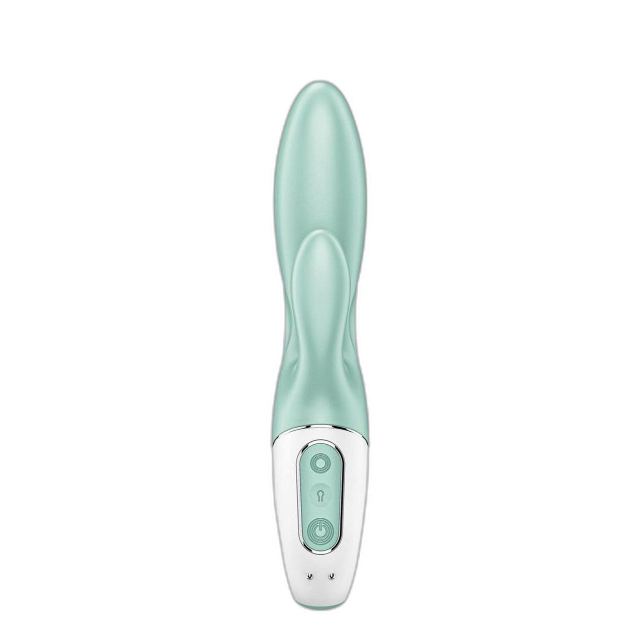 Satisfyer Air Pump Bunny 5 Connect mint – króliczek z aplikacją | Loris.pl