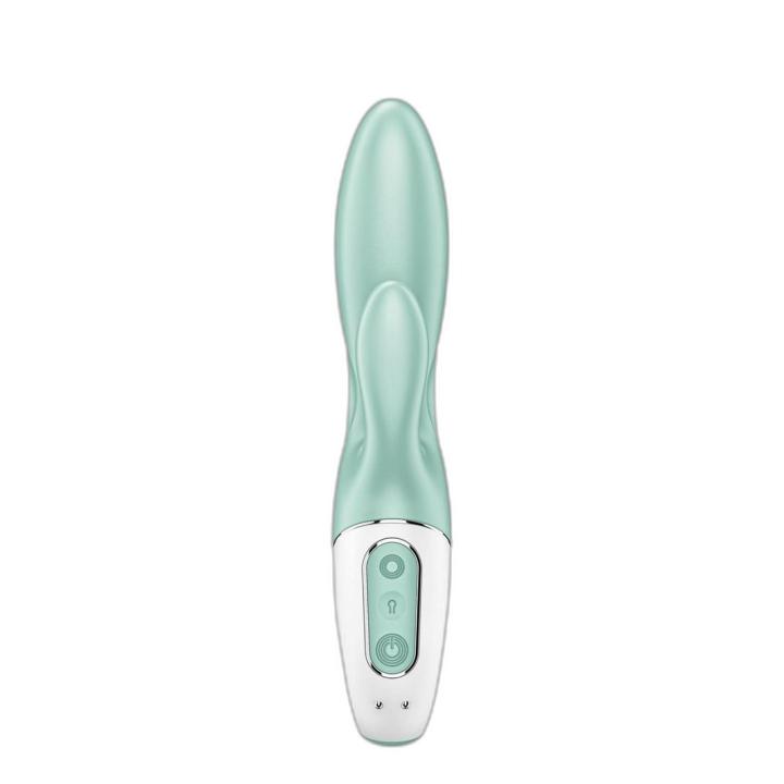 Satisfyer Air Pump Bunny 5 Connect mint – króliczek z aplikacją | Loris.pl