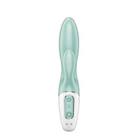 Satisfyer Air Pump Bunny 5 Connect mint – króliczek z aplikacją