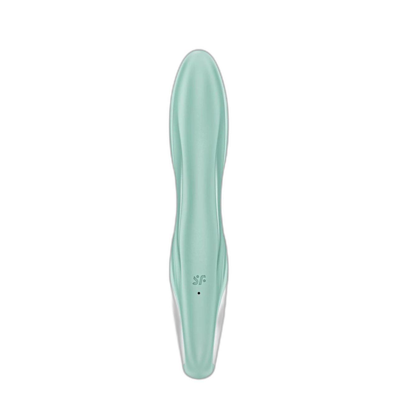 Satisfyer Air Pump Bunny 5 Connect mint – króliczek z aplikacją | Loris.pl