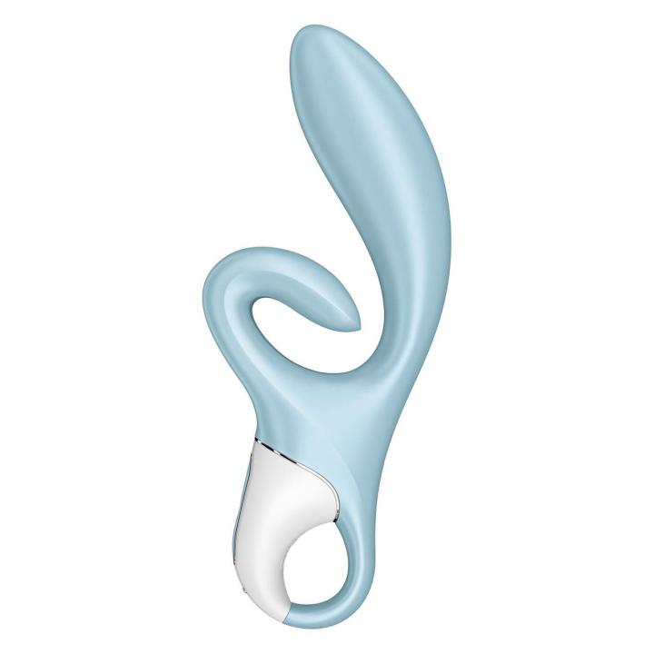 Satisfyer Touch Me Blue – wibrator królik 3 silniczki, IPX7