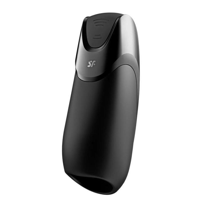 Satisfyer Men Vibration+ Connect czarny – masturbator z aplikacją i wibracją | Loris.pl