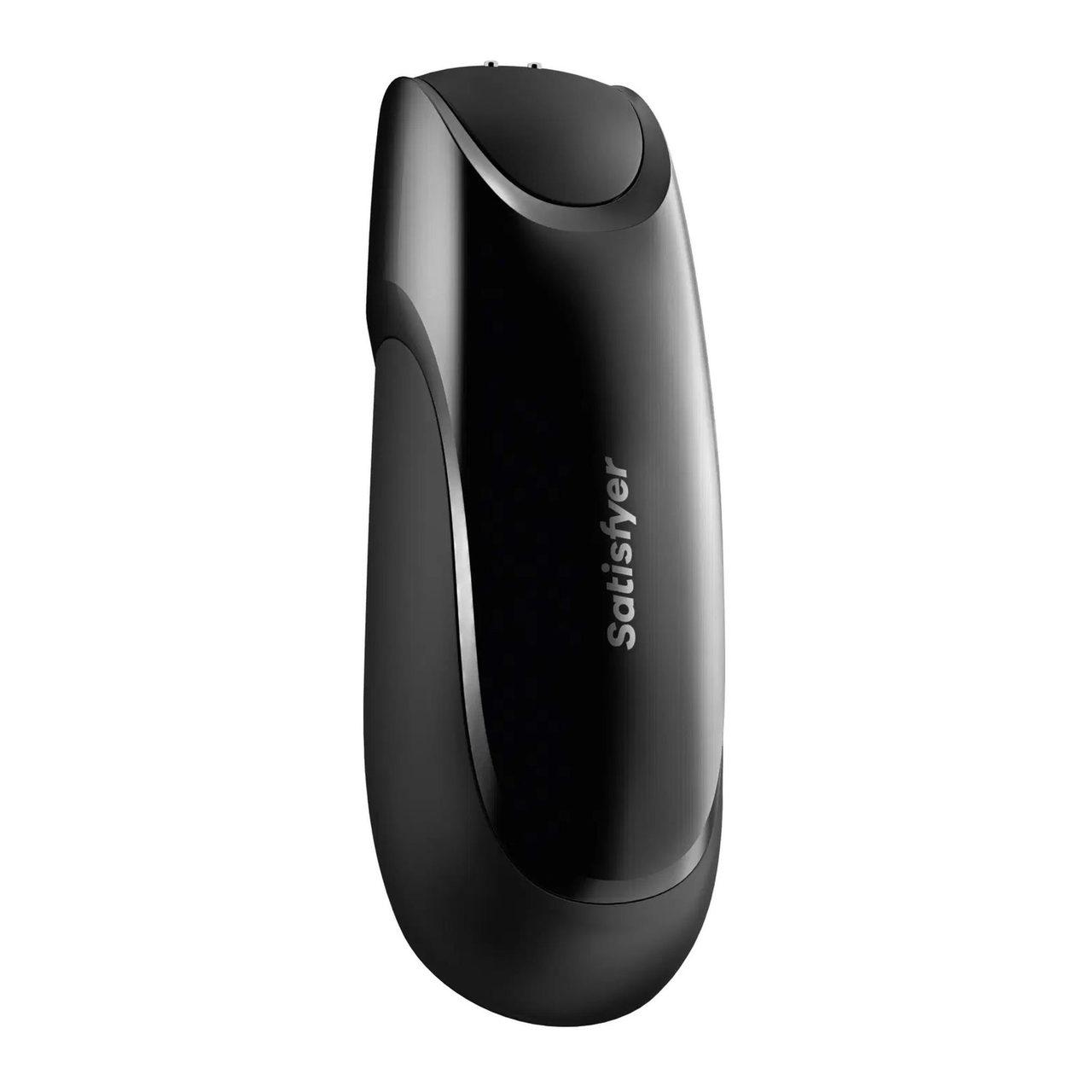 Satisfyer Men Vibration+ Connect czarny – masturbator z aplikacją i wibracją | Loris.pl