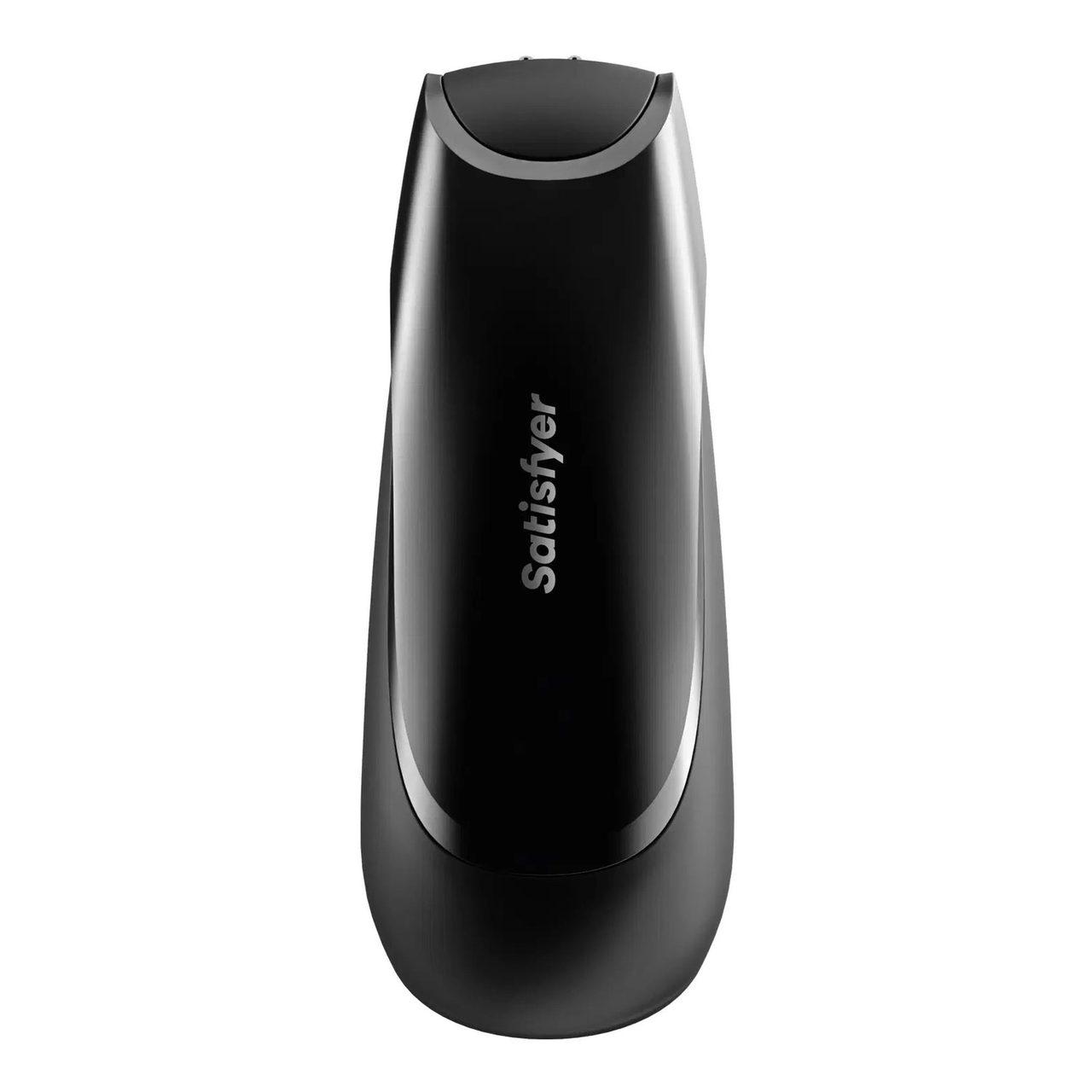 Satisfyer Men Vibration+ Connect czarny – masturbator z aplikacją i wibracją | Loris.pl