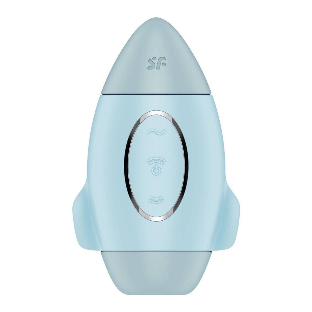 Satisfyer Mission Control Blue – stymulator łechtaczki Air Pulse + wibracje IPX7