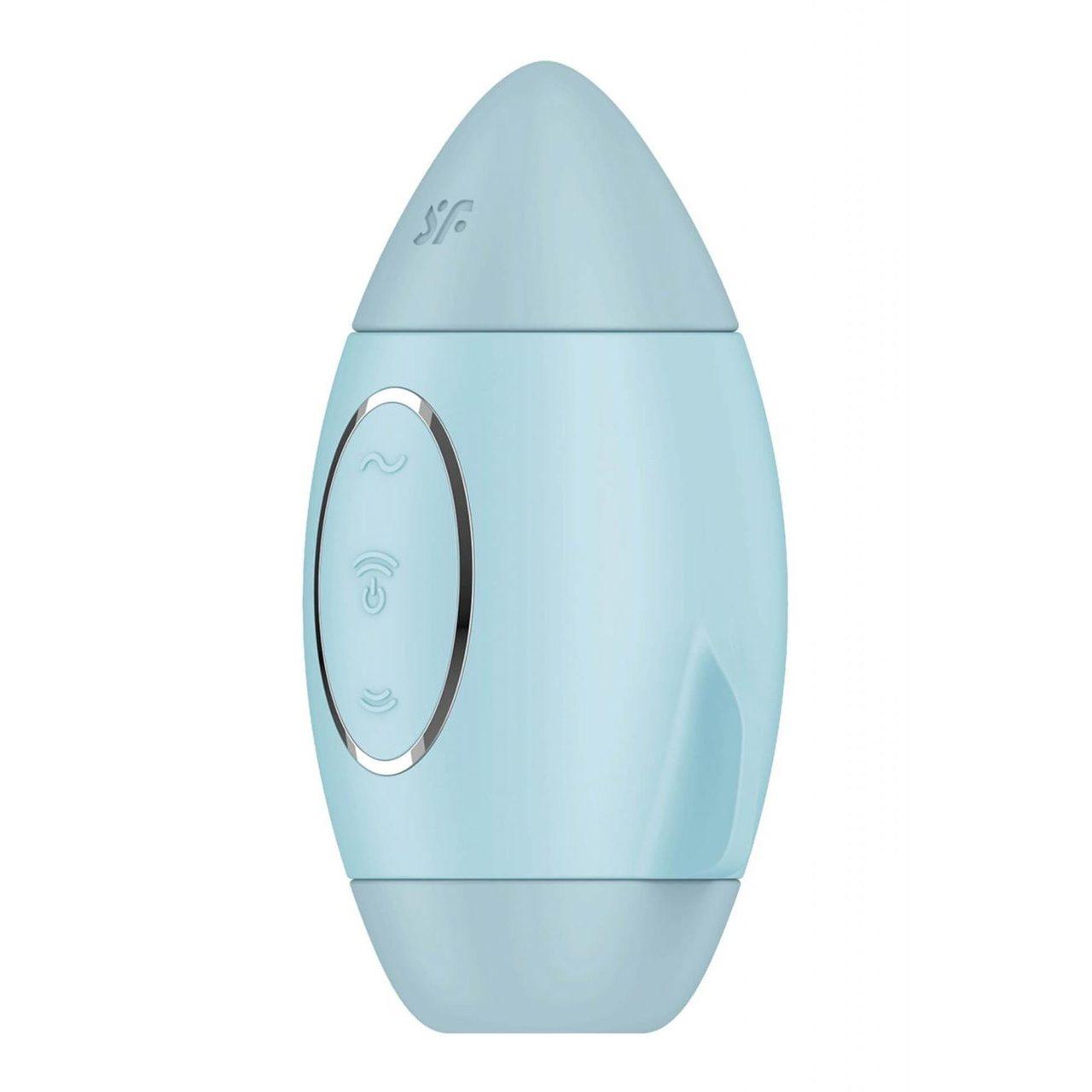 Satisfyer Mission Control Blue – stymulator łechtaczki Air Pulse + wibracje IPX7