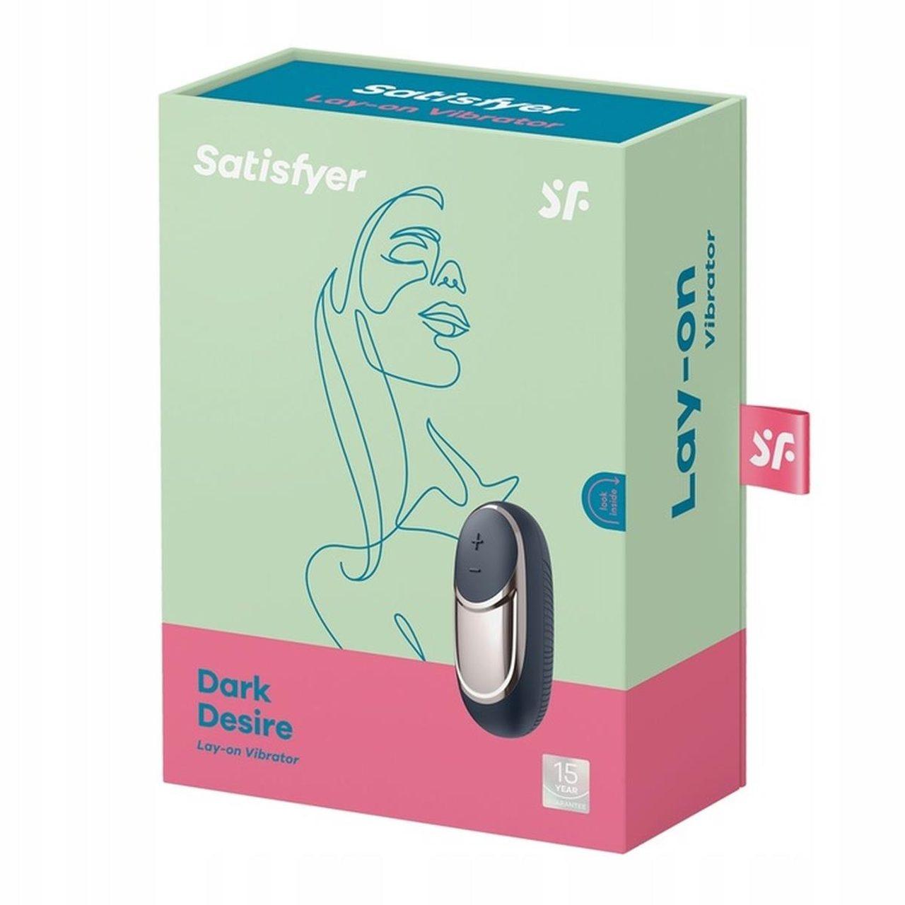 Satisfyer Dark Desire – mini wibrator lay on do łechtaczki | Loris.pl