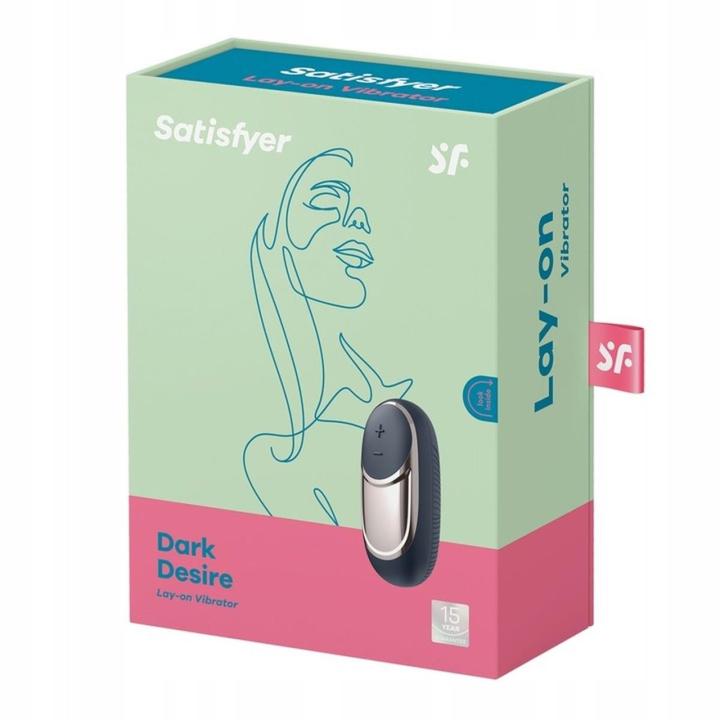 Satisfyer Dark Desire – mini wibrator lay on do łechtaczki