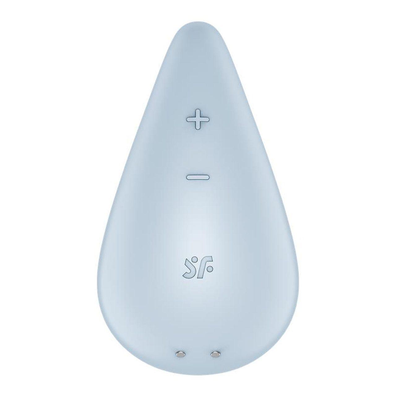 Satisfyer Dew Drop Blue – mini wibrator do łechtaczki, IPX7, 12 trybów
