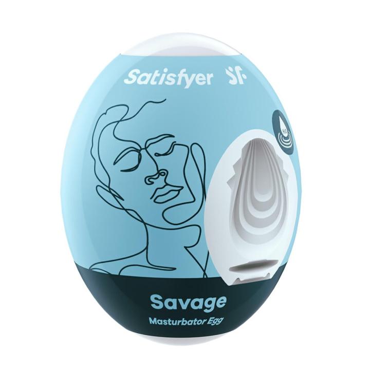 Satisfyer Eggcited Savage – masturbator jajko na wodę bez lubrykantu | Loris.pl