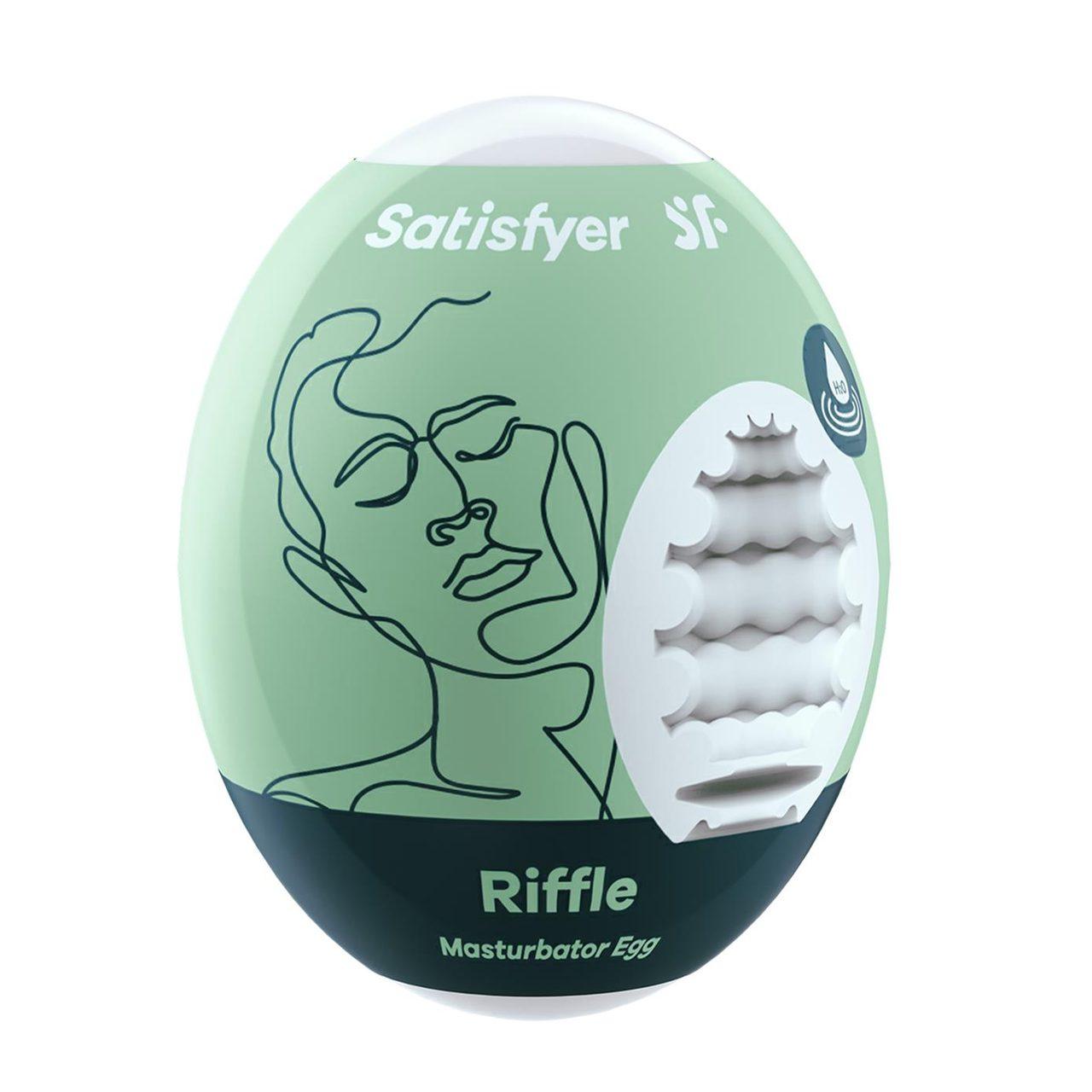 Satisfyer EGGCITED Riffle – jajko masturbacyjne na wodę | Loris.pl
