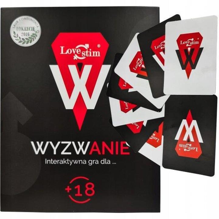 LoveStim Wyzwanie – gra erotyczna dla par | 60 kart zadań | Loris.pl