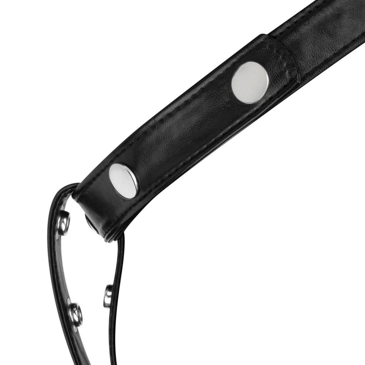 Strap-on na głowę Bedroom Fantasies czarny – regulowany harness | Loris.pl