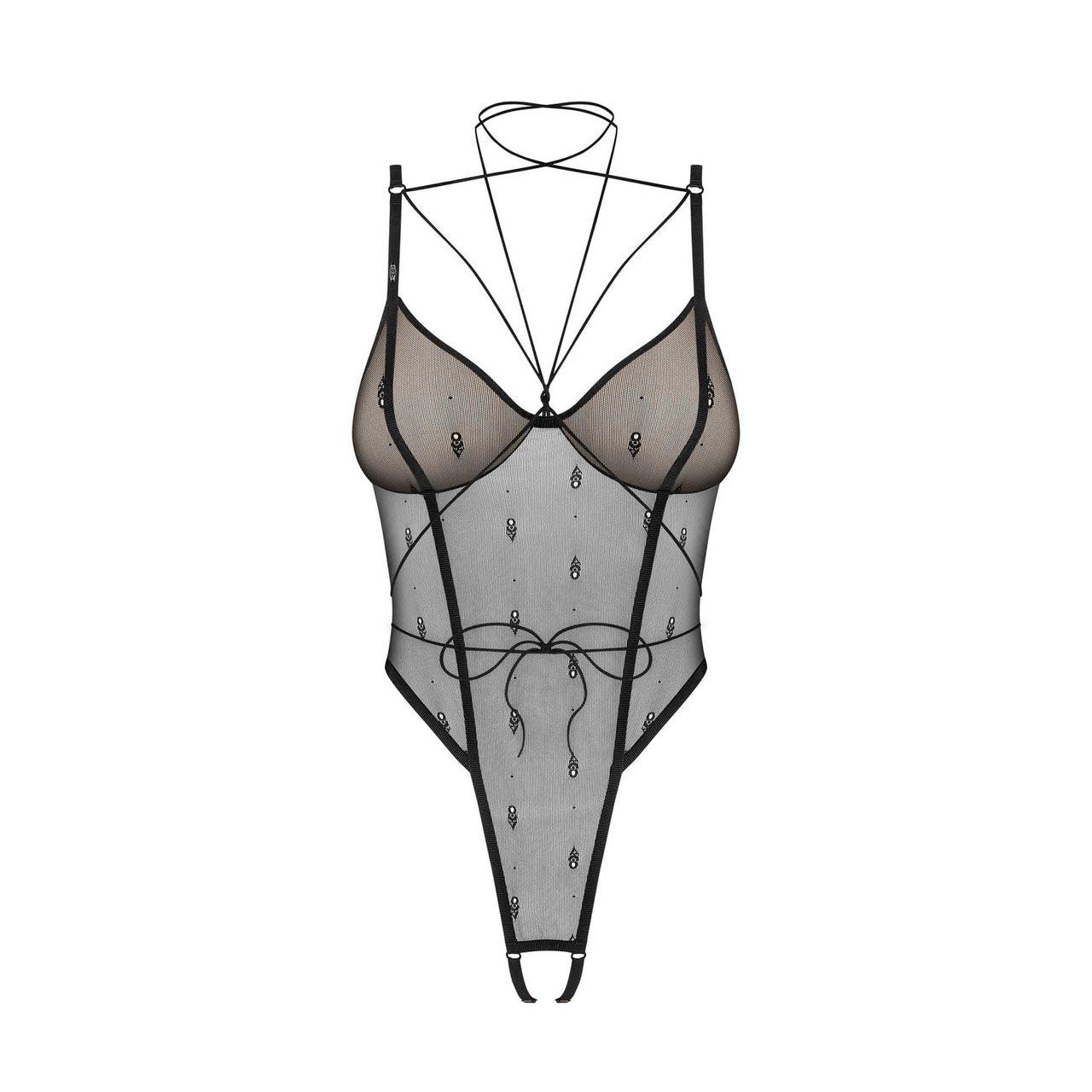 Obsessive Anniverse Special otwarte body | Paski, choker, fiszbiny | Loris.pl