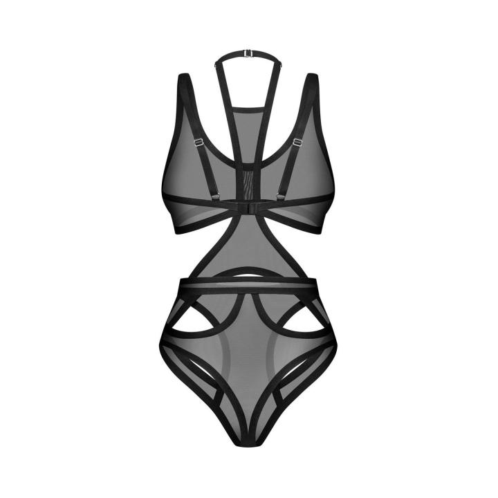Obsessive Mercuris body – mesh, wycięcia i geometryczne detale