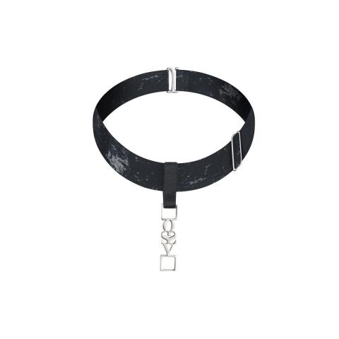 Obsessive Corrosis choker bez niklu – regulowany naszyjnik z zawieszką
