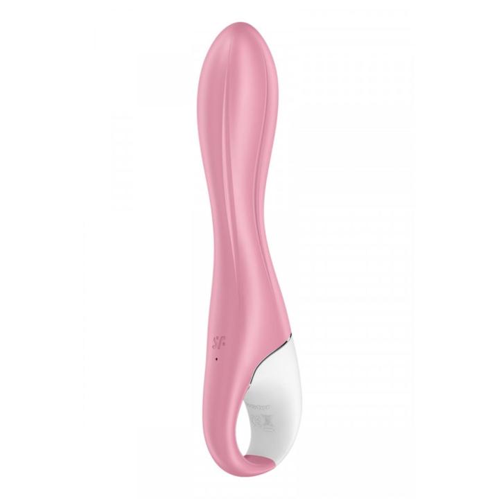 Satisfyer Air Pump Vibrator 2 Red – nadmuchiwany wibrator 12 trybów