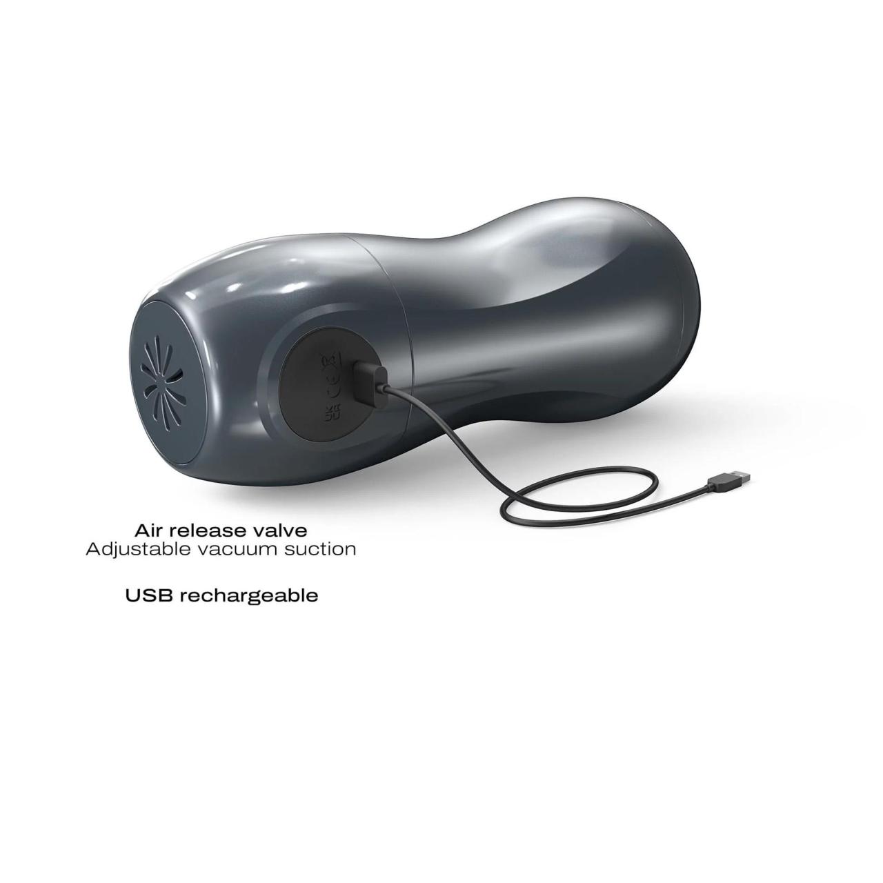 Masturbator z podciśnieniem i wibracjami 22 cm | 3 tryby ssania + Boost