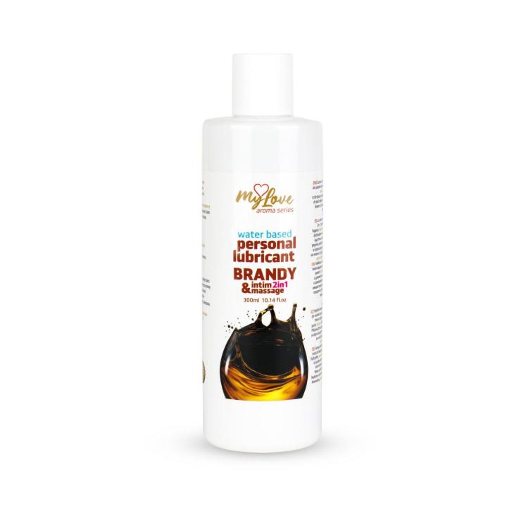 Żel intymny i do masażu 2w1 zapach brandy 300 ml