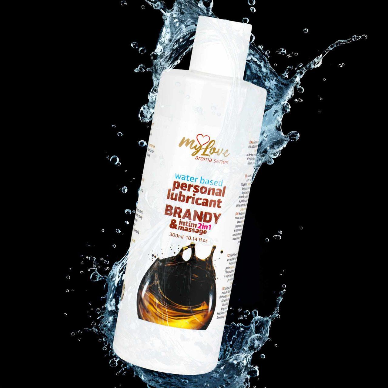Żel intymny i do masażu 2w1 zapach brandy 300 ml | Loris.pl