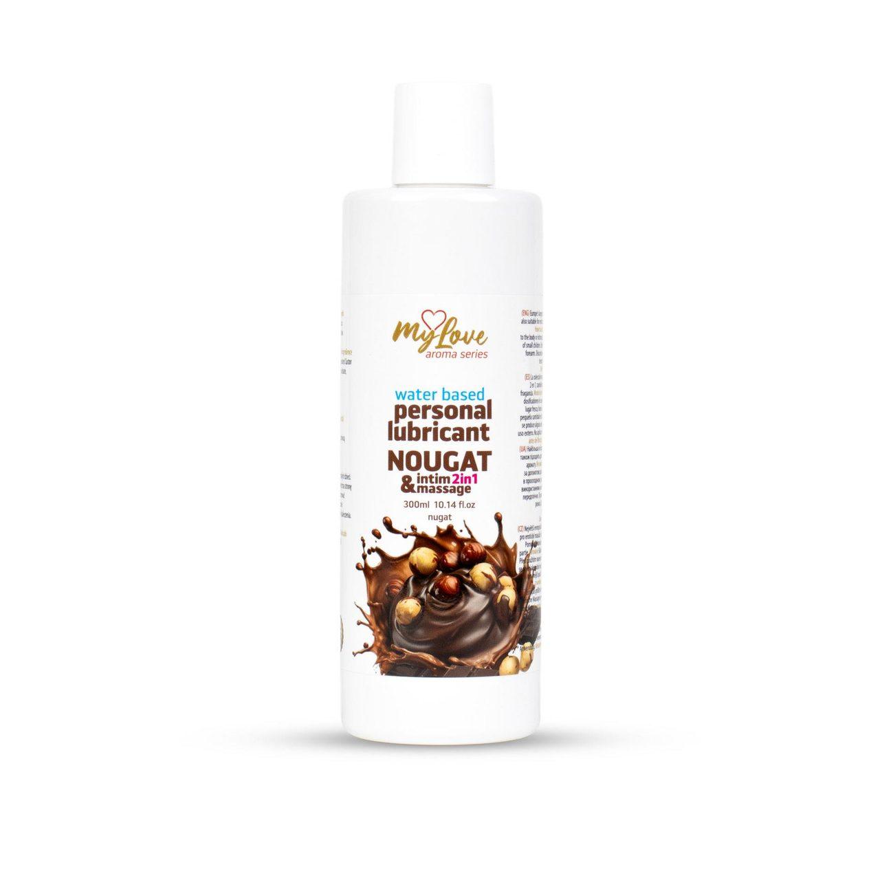 Żel intymny i do masażu 2w1 nugat 300 ml | Loris.pl