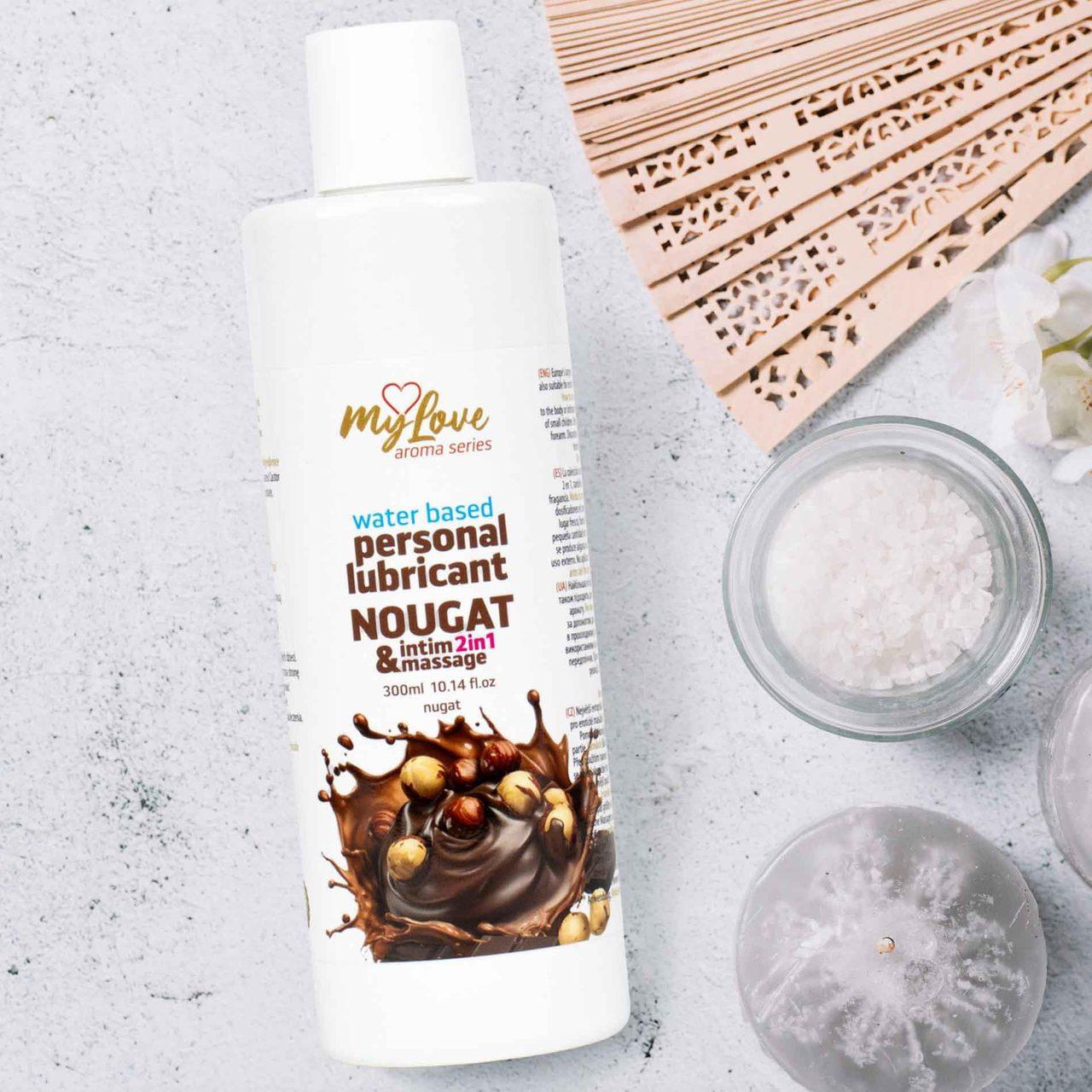 Żel intymny i do masażu 2w1 nugat 300 ml | Loris.pl