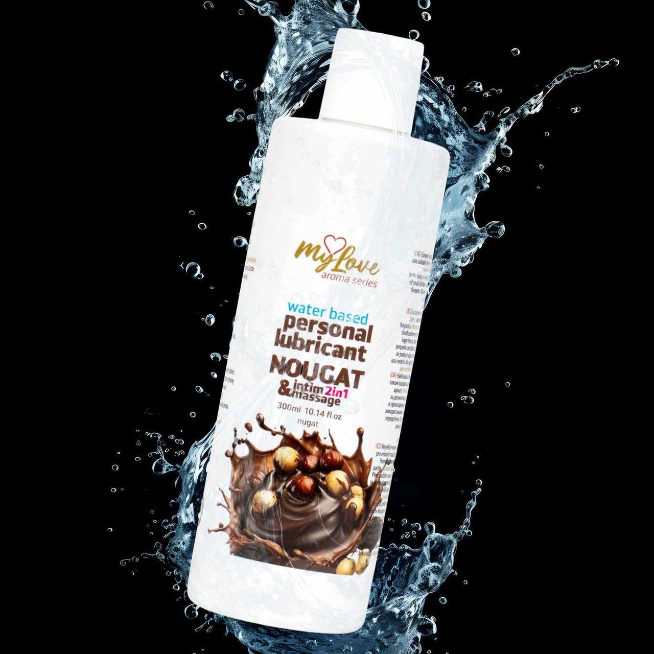 Żel intymny i do masażu 2w1 nugat 300 ml | Loris.pl
