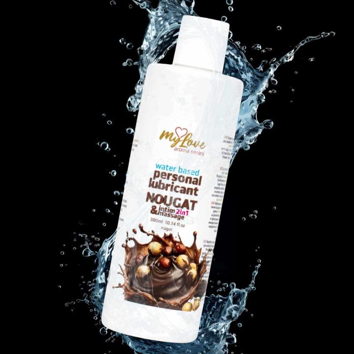 Żel intymny i do masażu 2w1 nugat 300 ml