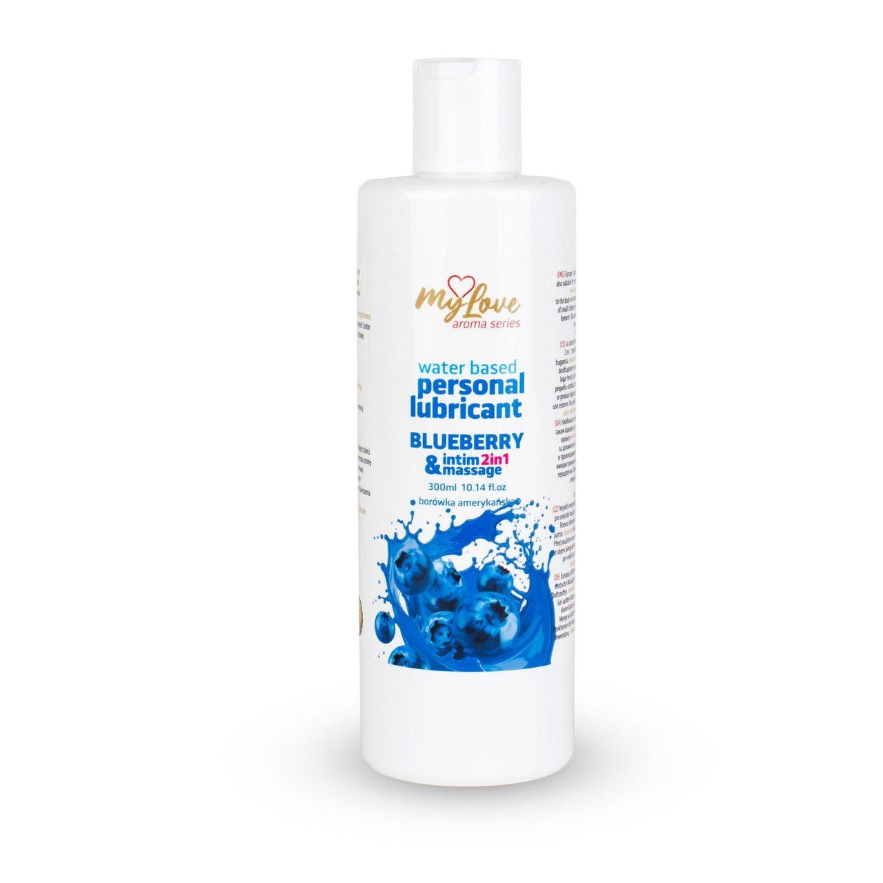 Żel intymny i do masażu 2w1 borówka 300 ml | Loris.pl