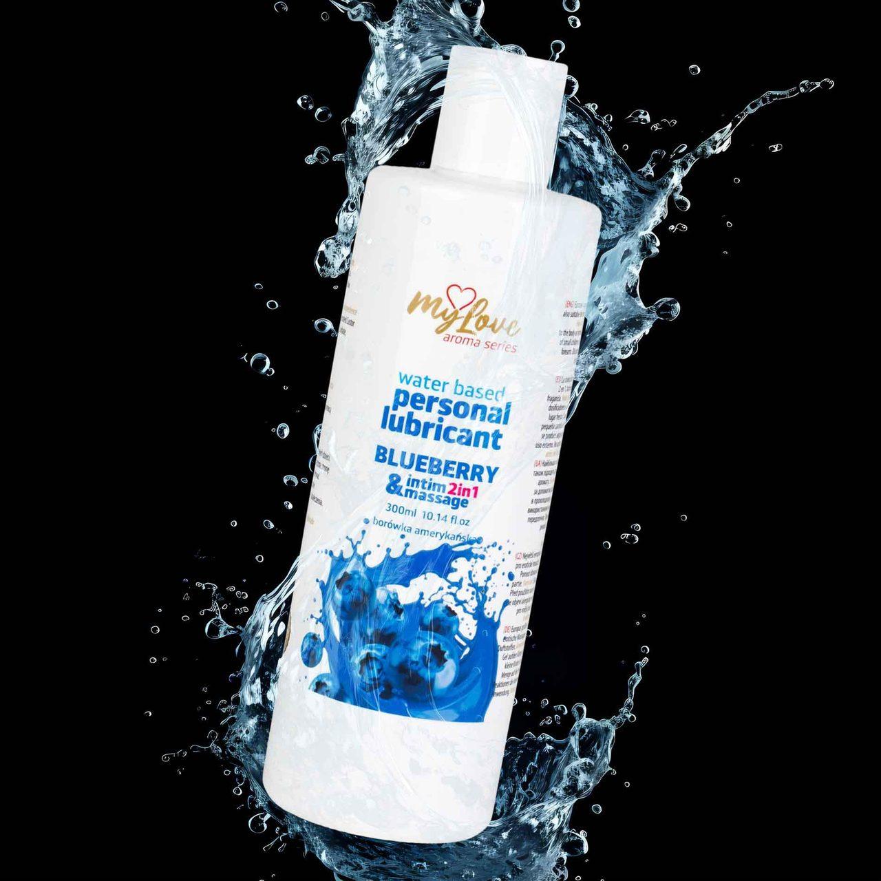 Żel intymny i do masażu 2w1 borówka 300 ml | Loris.pl