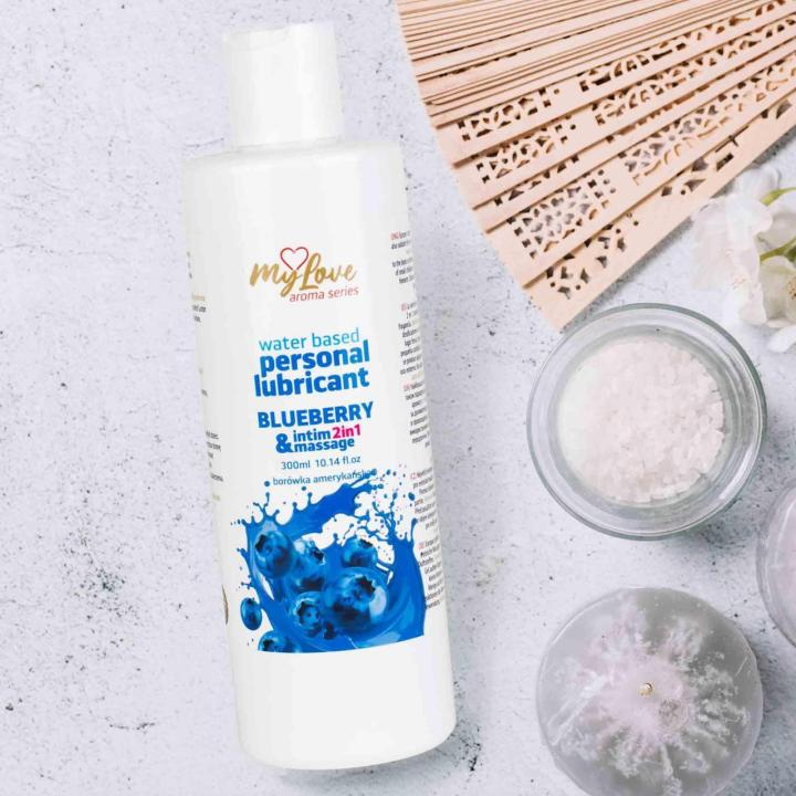 Żel intymny i do masażu 2w1 borówka 300 ml | Loris.pl