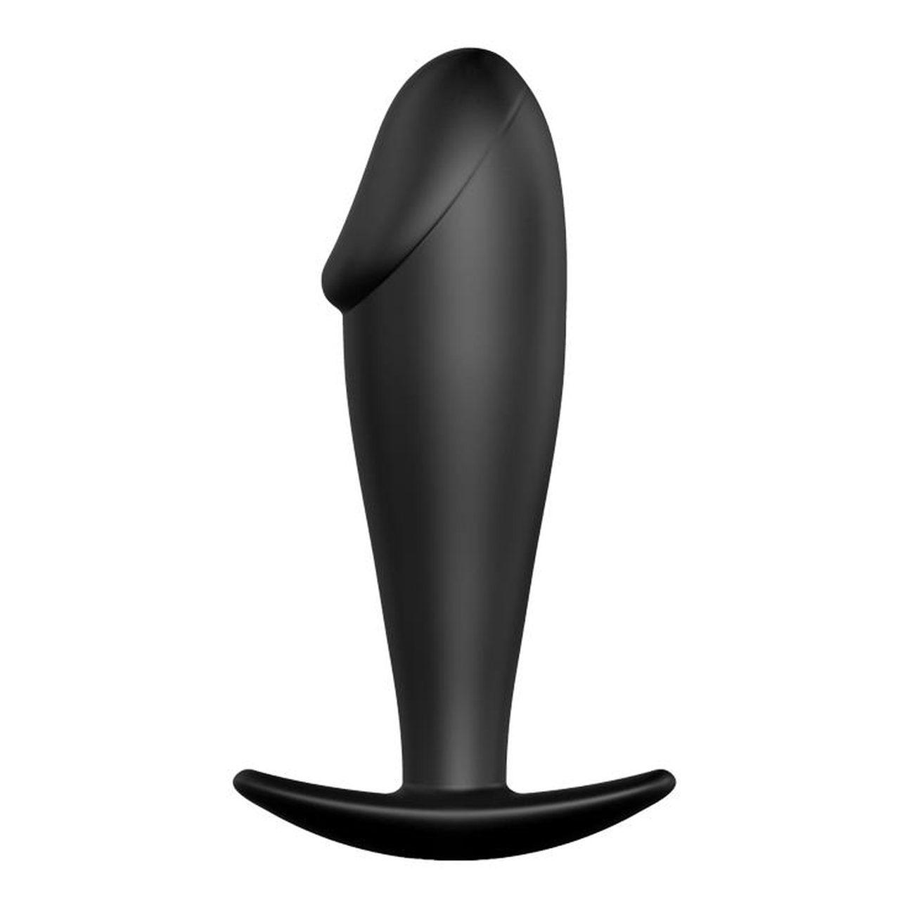 Silikonowy korek analny z uchwytem – wodoodporny plug | Loris.pl