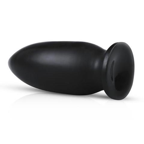 Plug analny XXL z przyssawką 25,5 cm – czarny