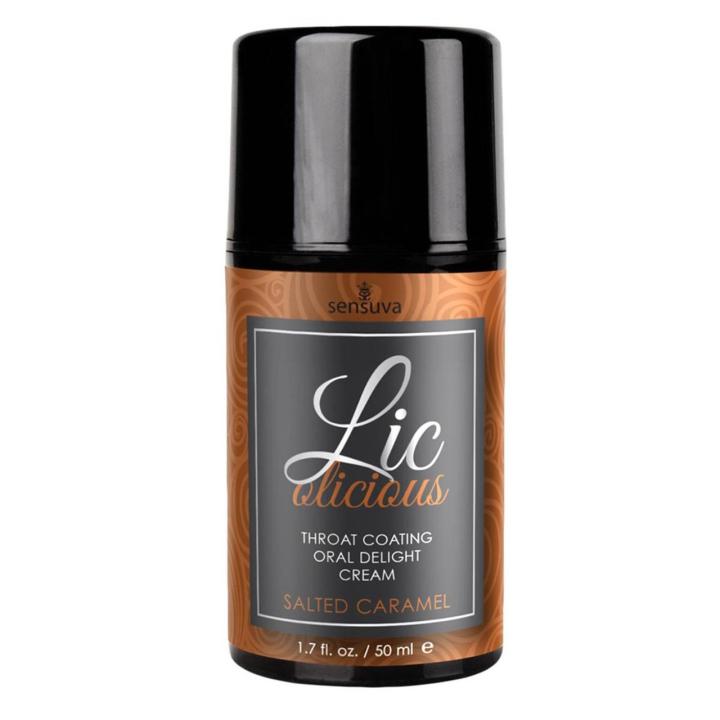 Krem do seksu oralnego słony karmel 50 ml | Smakowy żel oralny