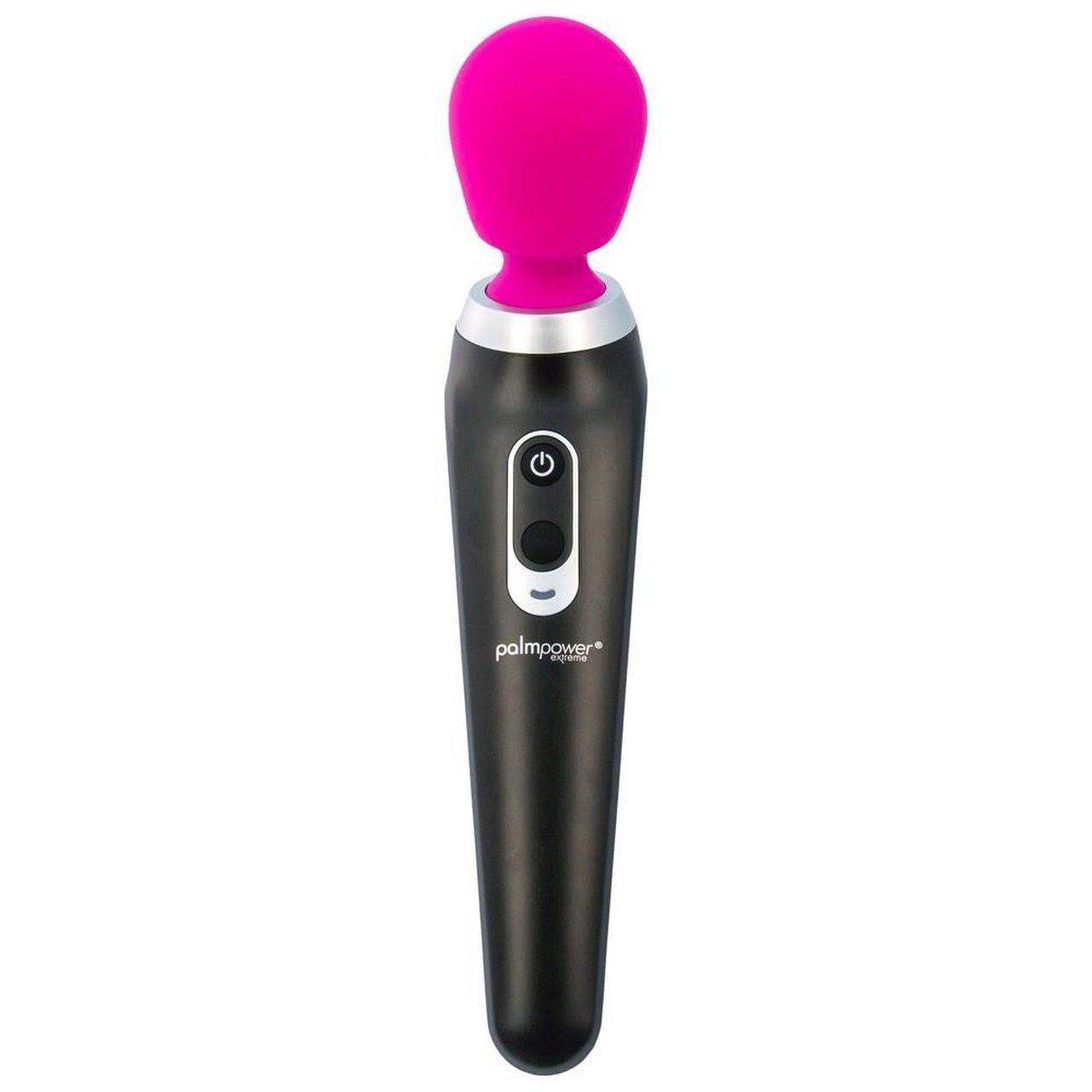 Różowy masażer wand 26,5 cm – 7 trybów, elastyczna główka, USB | Loris.pl