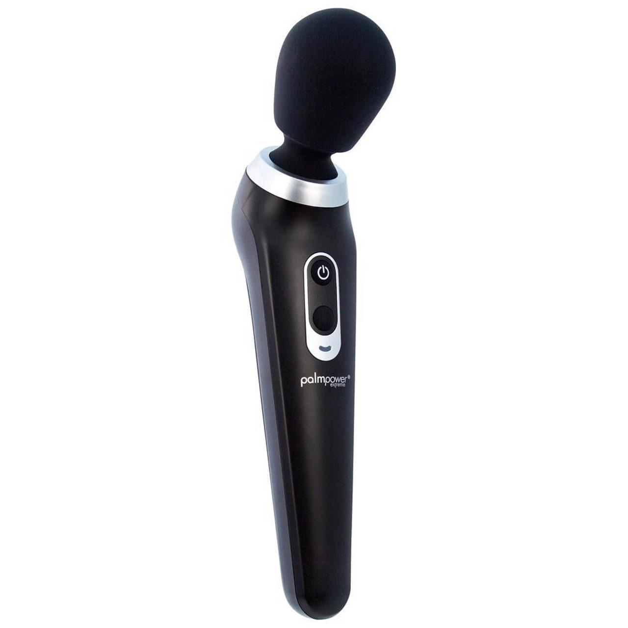 Różdżka do masażu czarna 26,5 cm - 7 trybów, multispeed, USB | Loris.pl