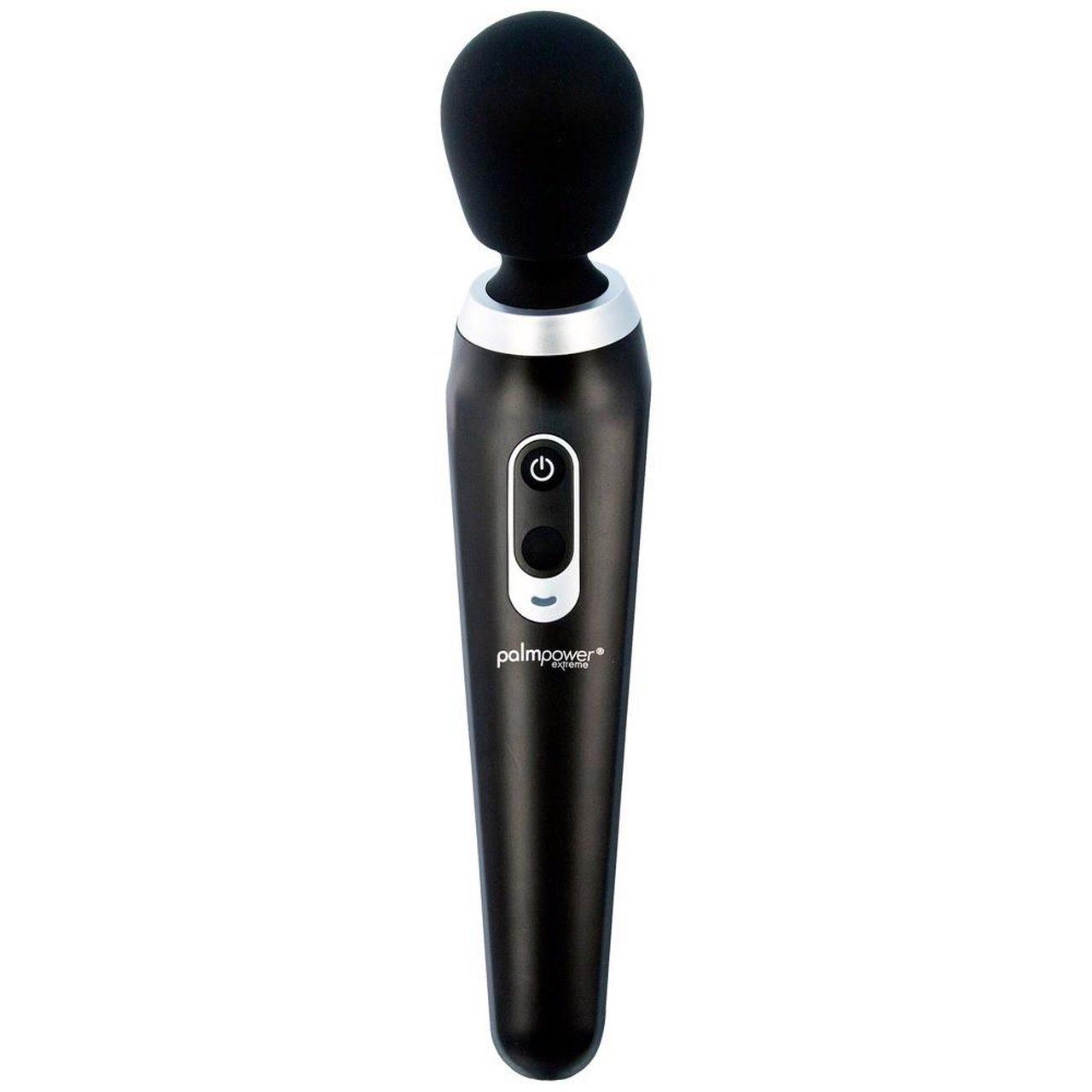 Różdżka do masażu czarna 26,5 cm - 7 trybów, multispeed, USB | Loris.pl