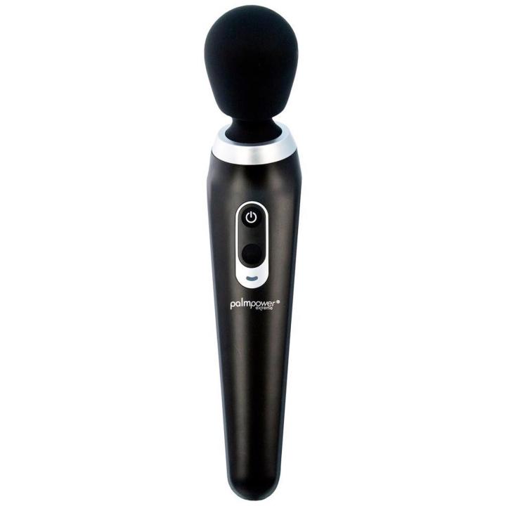 Różdżka do masażu czarna 26,5 cm - 7 trybów, multispeed, USB