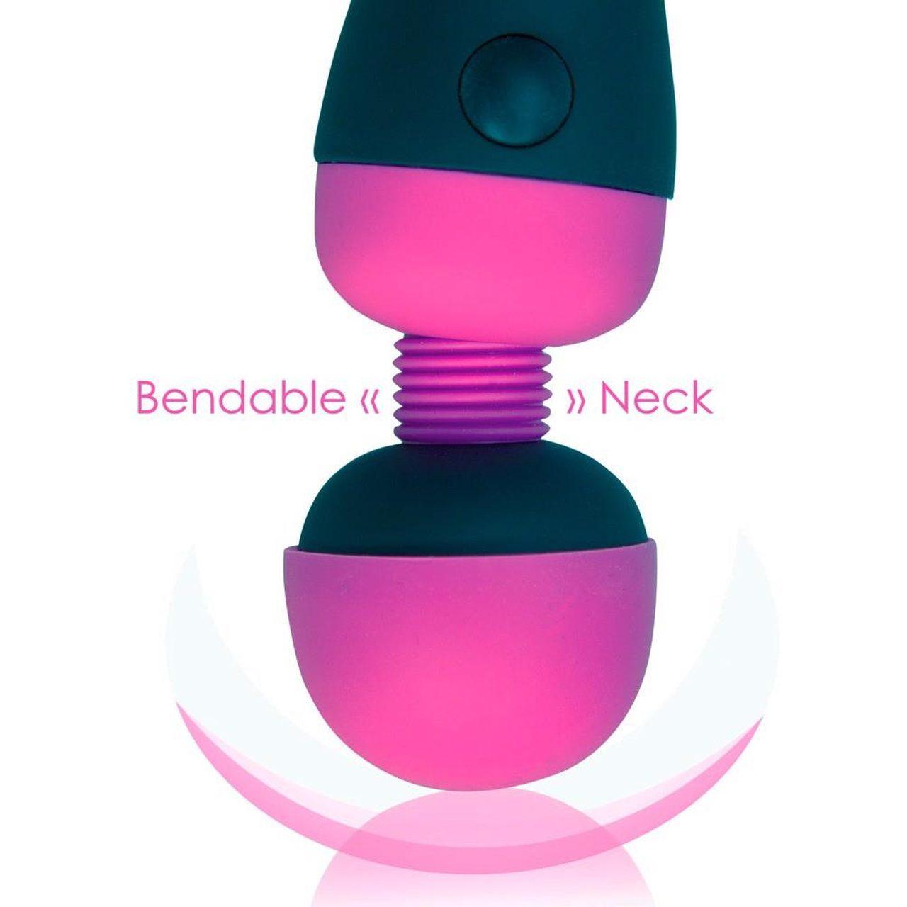 Wodoodporna różdżka do masażu USB 19,5 cm | 2 poziomy wibracji | Loris.pl