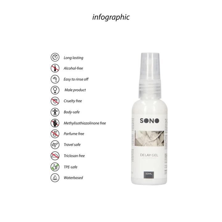 Żel opóźniający w sprayu 50 ml | Większa kontrola | Loris.pl