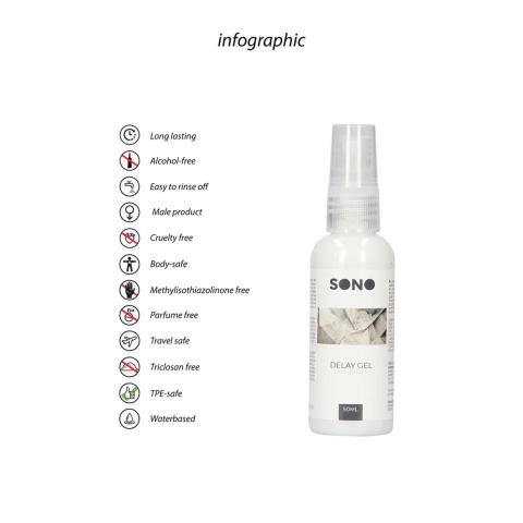 Żel opóźniający w sprayu 50 ml | Większa kontrola