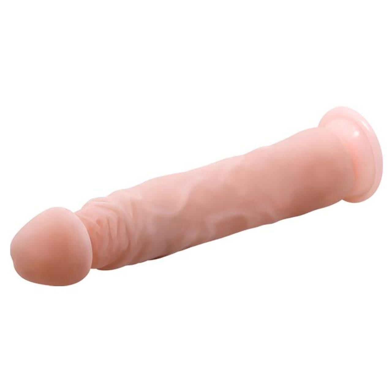 Cieliste dildo wibrujące z przyssawką i kontrolerem | Loris.pl