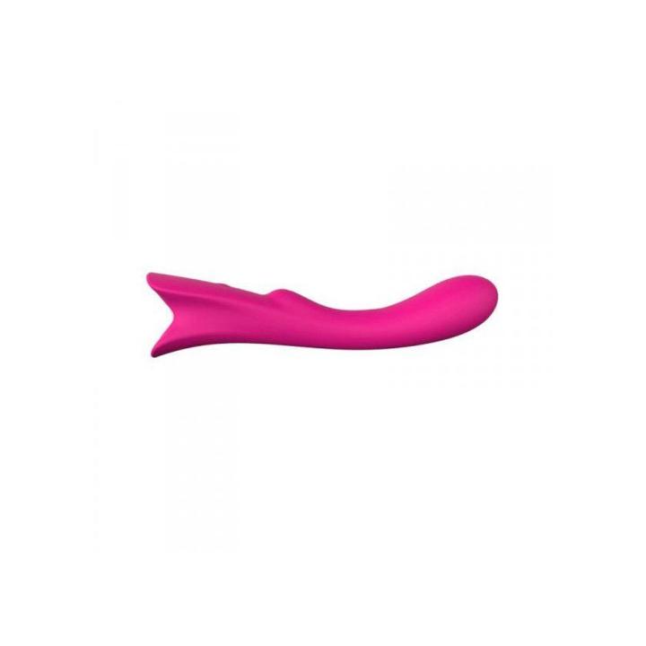 Designerski wibrator do łechtaczki różowy | Cichy, USB, wodoodporny