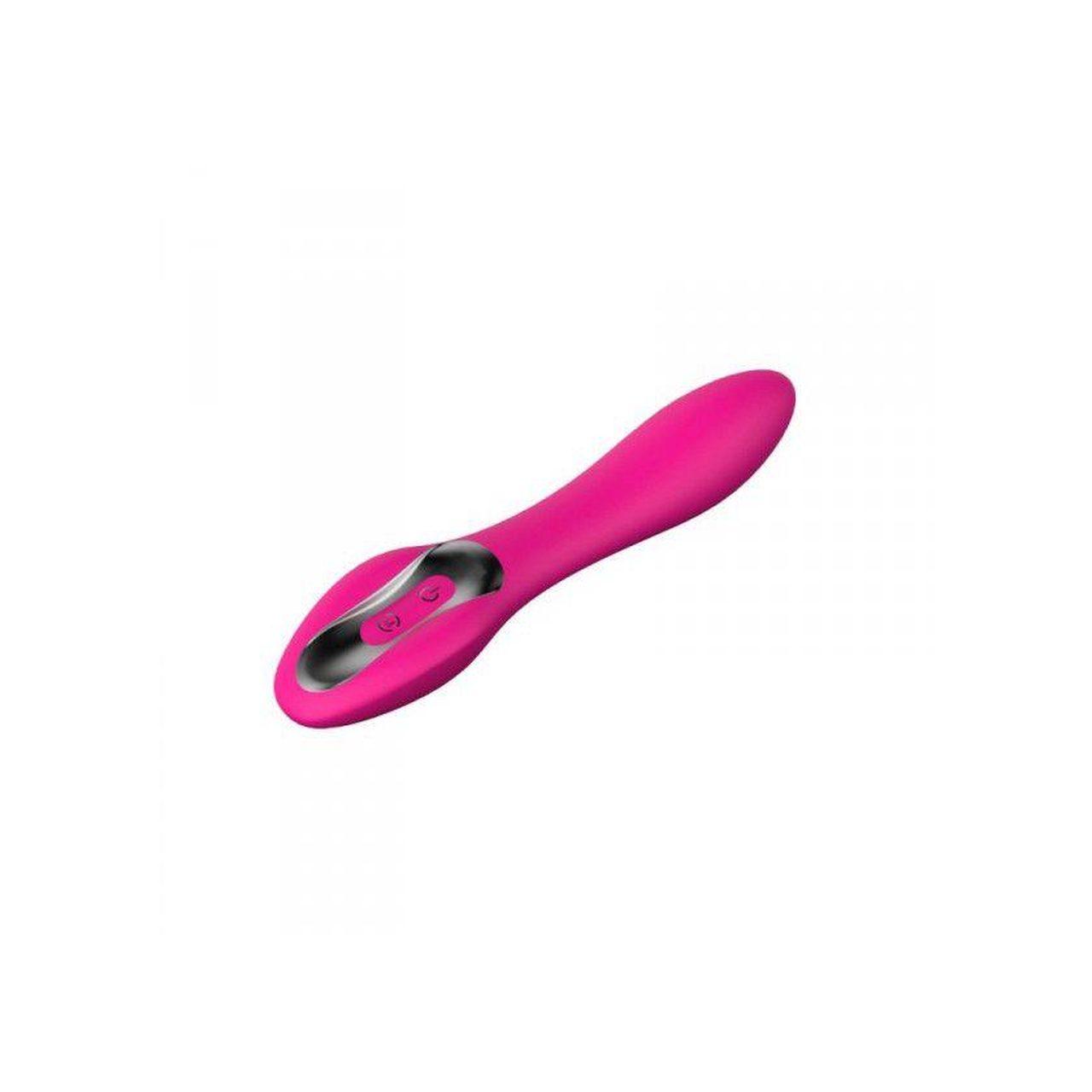 Ekskluzywny wibrator designerski różowy USB wodoodporny | Loris.pl