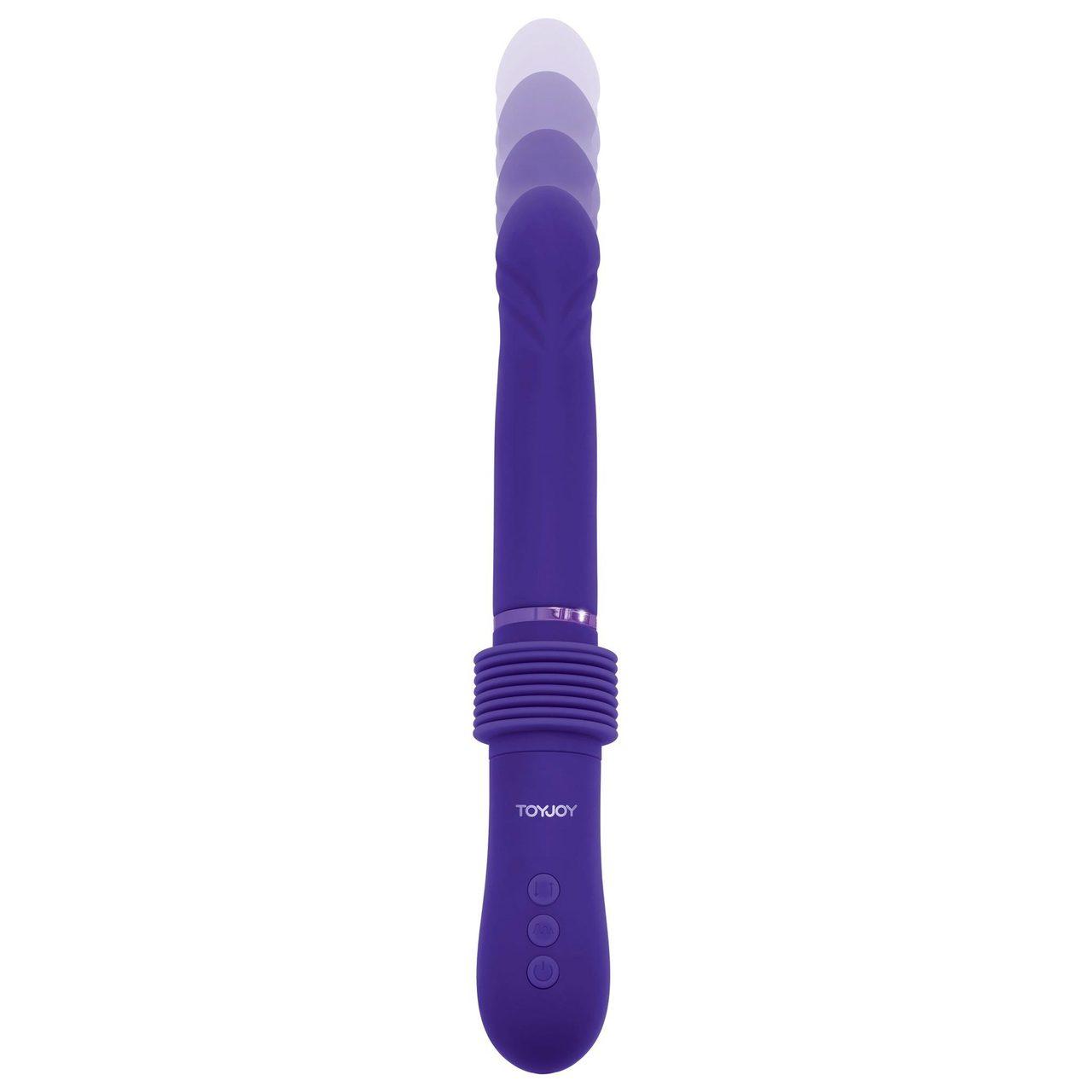 Wibrator pchający thruster 31 cm fioletowy | Ekskluzywne wibratory Loris.pl
