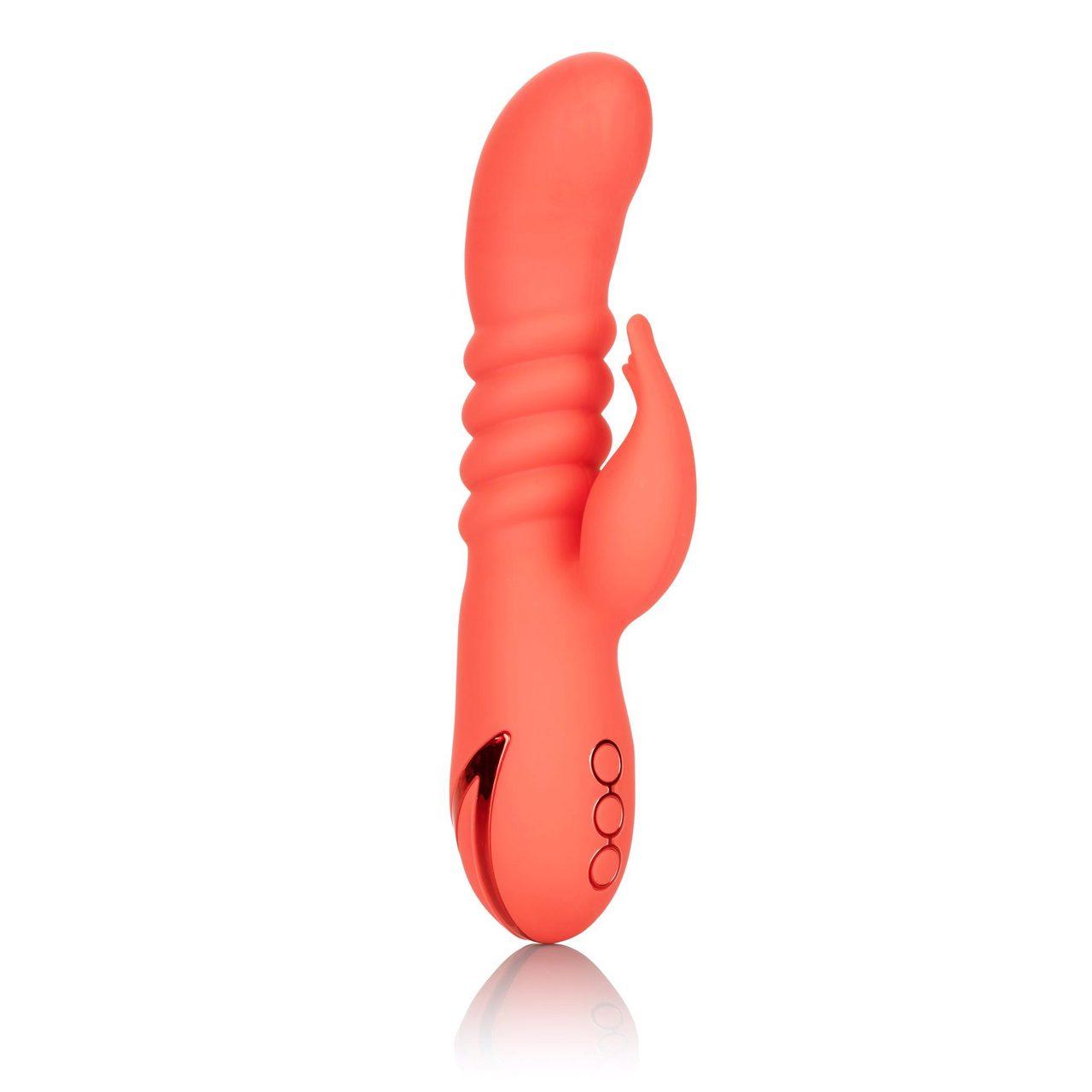 Wibrator rabbit z pchaniem i wibracjami do punktu g usb | Loris.pl