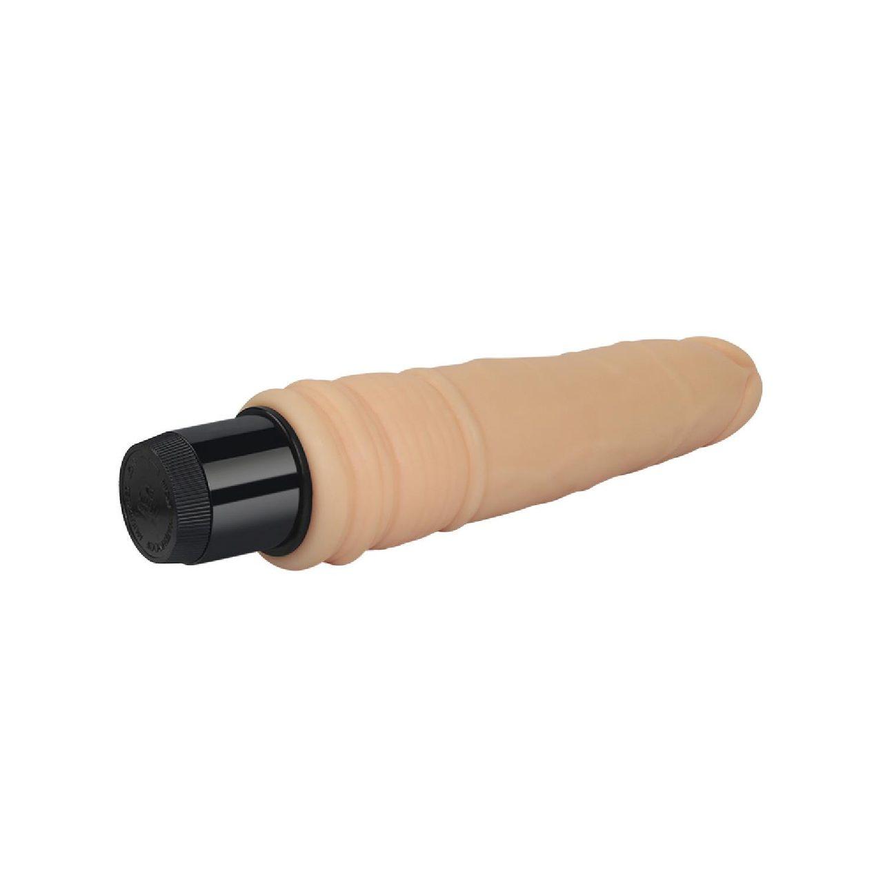 Wodoodporny wibrator z cyberskóry 20 cm – regulacja wibracji | Loris.pl