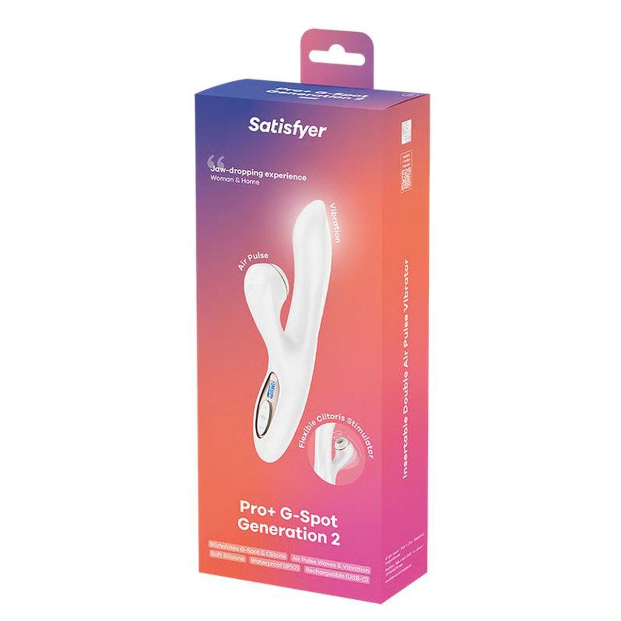 Satisfyer Pro+ G-Spot Rabbit Air Pulse – wibrator króliczek | Loris.pl