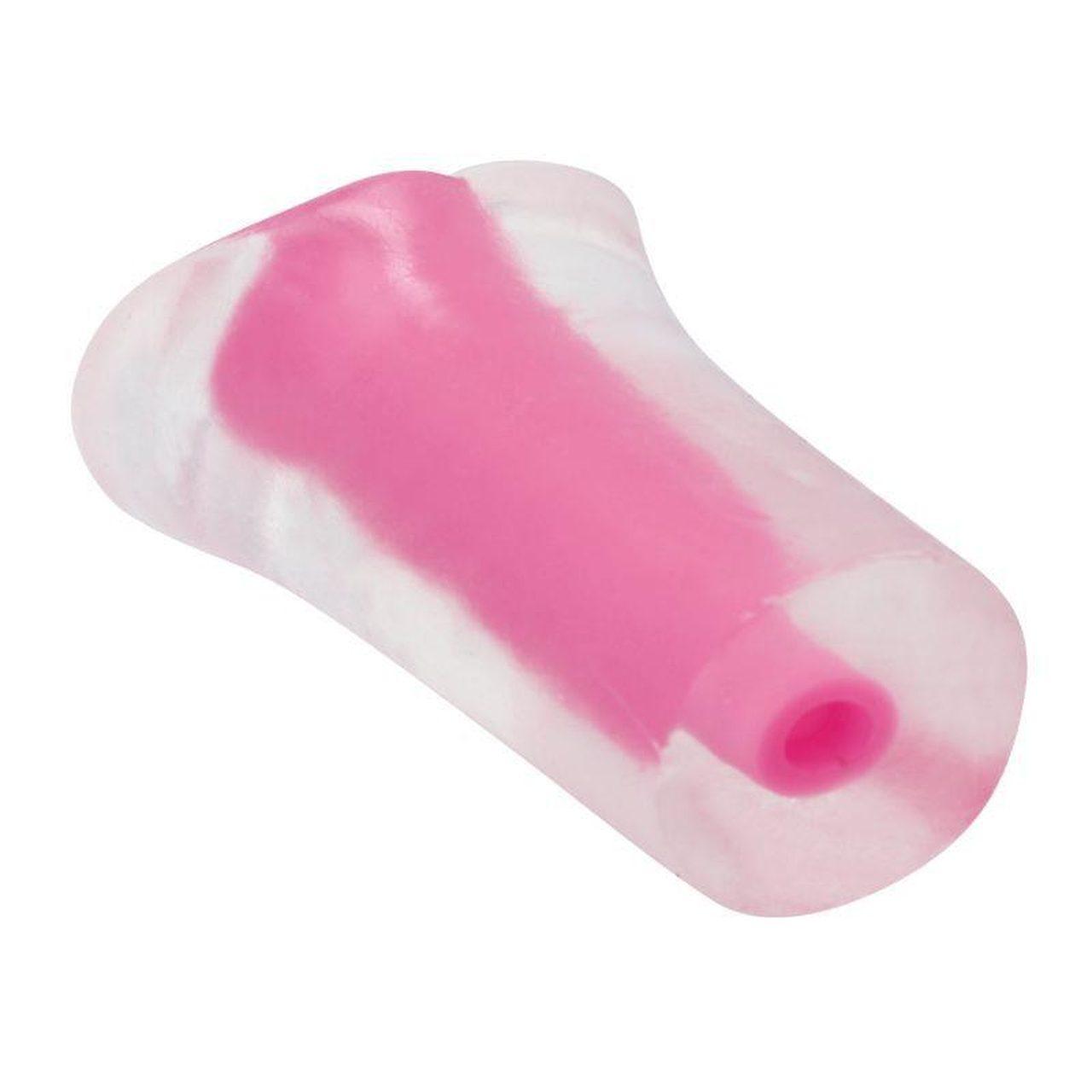 Czerwony masturbator wagina TPE 11,5 cm | Elastyczny i bez ftalanów
