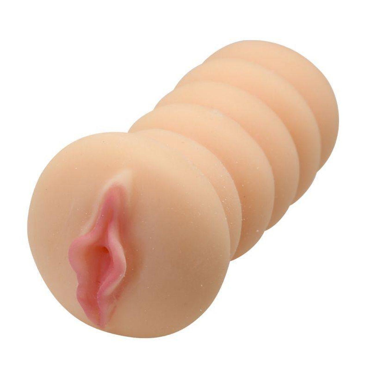 Cielisty masturbator waginy 15,5 cm TPE bez ftalanów | Loris.pl